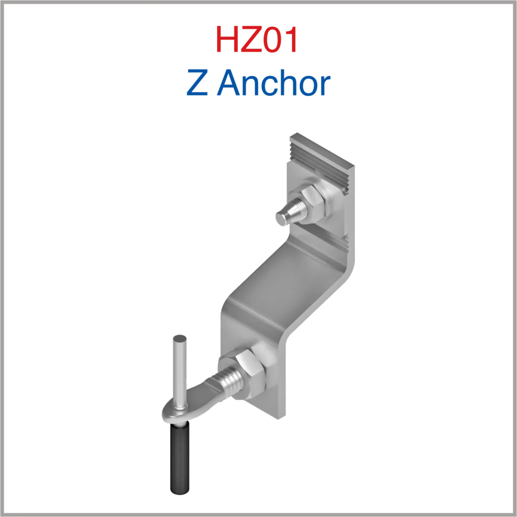 HZ01 Anchors Brackets | Sub Channel Systems | Haz Metal
