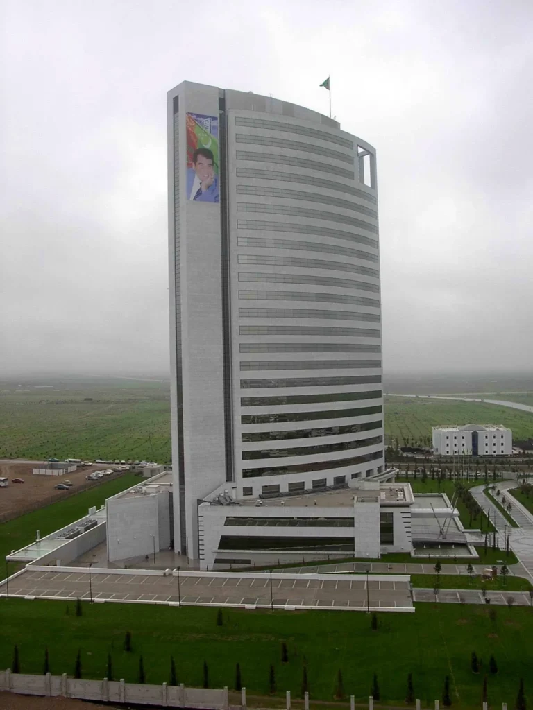 Ministry of Petrol & Gas, Ashgabat, Stone Fixing Systems