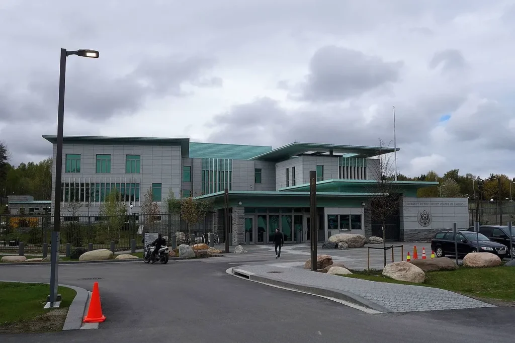 US Embassy, Oslo, Stone Fixing Systems